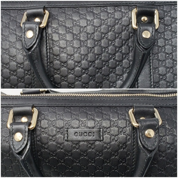 100% Auth Gucci Guccissima 2 Way Handle Tote Bag - Picture 6 of 8